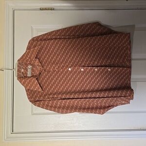 VINTAGE Landmark Tesellation Shirt from the 70s - Mens Large